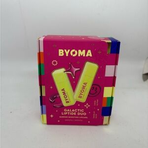 BYOMA Galactic Liptide Duo Lip Balm - Yellow